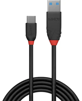 Obrázok produktu pre Lindy Black Line - USB kábel - USB-C (M) na USB typu A (M)