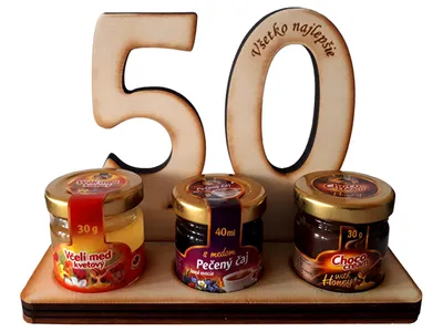 Obrázok produktu pre Darčekový stojan na dobroty k 50