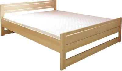 Produktbild von Bett 160 x 200 cm Buche Natur mit Lattenrost
