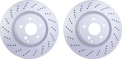 Produktbild von 2 Bremsscheiben innenbelüftet Ø 67 mm 32 mm HELLA für u.a. MB E-KLASSE