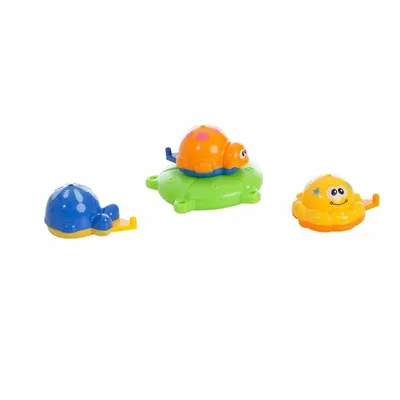 Obrázek produktu pro Sada hraček do vany 3 kusy 13 x 13 x 4 cm