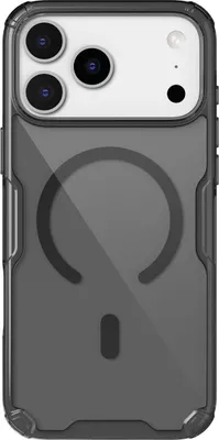 Immagine prodotto di Nillkin Nature Tpu Pro Custodia magnetica compatibile per Iphone 17 Pro Max - Traslucido-Nero