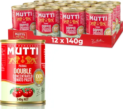 Produktbild von Mutti Doppio Concentrato Di Pomodoro, 0.376 Pound (Pack of 12)