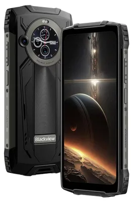 Produktbild von Blackview BV8200, 16,5 cm (6.5"), 12 GB, 256 GB, 50 MP, Android 14, Schwarz