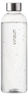 Trinkflasche Tritan auslaufsicher Sport Wasser Flasche 650ml Transparent Vinsun