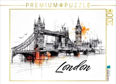 Produktbild von CALVENDO Puzzle London | 2000 Teile Lege-Größe 90x67cm Foto-Puzzle für glückliche Stunden