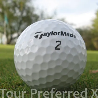 Produktbild von 100 Taylor Made Tour Preferred X Lakeballs / Golfbälle - Qualität Aaaa / Aaa