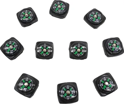 Obrázek produktu pro INF 10 ks Mini Kompasy na Klíče - Přenosný Navigační Nástroj pro Outdoor