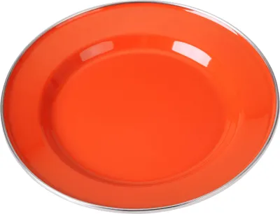 Produktbild von GRÄWE Kinderteller emailliert 20 cm rot-orange