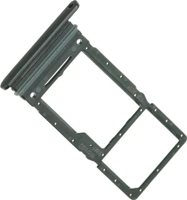 Produktbild von Simkarten Halter für Samsung Galaxy A34 - Tray Fach Schublade Schlitten Schwarz