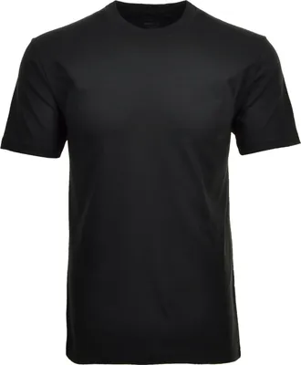 Ragman H-T-Shirt T-Shirt Doppelpack rundhals in schwarz