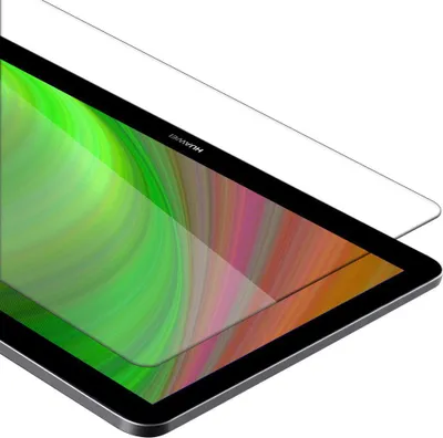 Produktbild von Cadorabo Panzer Folie für Huawei MediaPad T3 10 (9.6" Zoll) in Transparent Schutzfolie Tablet Gehärtetes Tempered