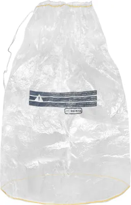Produktbild von PP-Flachsack für Mineralwolle mit Kordelzug beschichtet - transparent