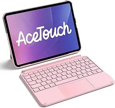 Obrázok produktu pre Inateck KB04122, Folio, Apple, iPad 11" (A16 2025), iPad 10, iPad Air 11" M3/M2 (2025/2024), iPad Air 7/6/5/4, iPad Pro 11" 4/3/2/1, 27,9 cm (11"), Bluetooth, 450 g