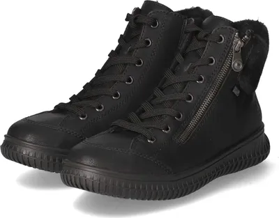 Produktbild von Rieker Damen Schnürstiefeltten/ Winter Boots Schwarz Synthetik Größe: 39