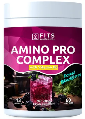 Produktbild von Amino PRO Complex Waldbrombeere 600 g