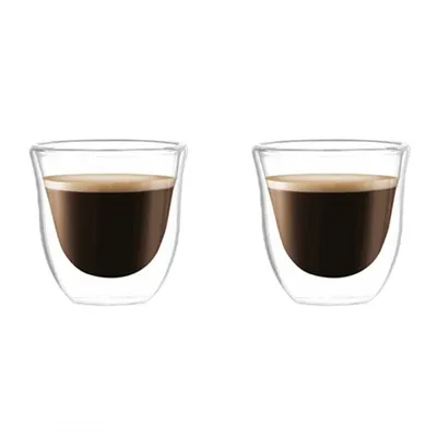 Zdjęcie produktu dla Szklanki termiczne 70ML do kawy zestaw 2szt SZK31ZESTAW2