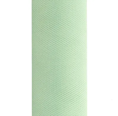 Produktbild von 9m Rolle Tüll 30cm, Farbauswahl:mintgrün / mint 513