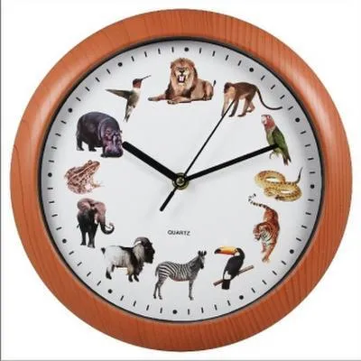 Produktbild von Schwäbische Albumfabrik Wanduhr Tiere mit passenden Tierstimmen