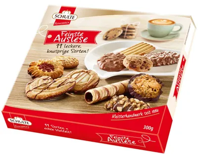 Produktbild von Schulte Feinste Gebäck-Auslese, 300g