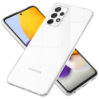 Produktbild von NALIA Schutzhülle für Samsung Galaxy A72, Transparente Handy Hülle Case Cover