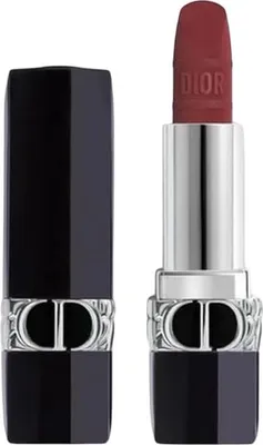 Image de Christian Dior, Dior Rouge, Satin Finish, Cream Lipstick, 963, Leopardess Velvet Finish, 3.5 g