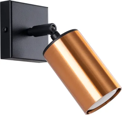 Produktbild von Wandleuchten GLOIS schwarz/kupfer LED 4000K 1xGU10 10W  18.5x8x8cm Sollux Lighting