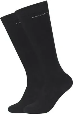 Image de Camano CA-SOFT Kniestrumpf 2p noir 43/46