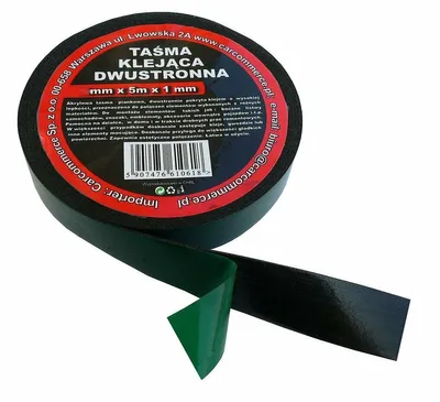 Produktbild von Carcommerce Acryl-Schaumstoffband 12mm x 5m Montageband