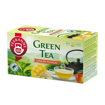 Produktbild von TEEKANNE - Green Tea Ginger-Mango - Grüner Tee mit Ingwer-Mango - 35 g