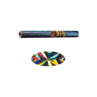 Obrázok produktu pre folia 310/11 Holografická lepiaca fólia, 400 mm x 1 m, 10 roliek Magic Silver