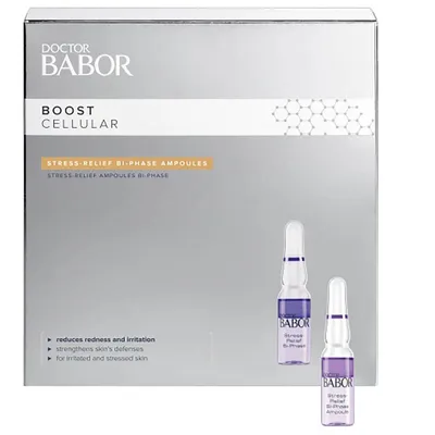 Produktbild von Doctor Babor Set, Boost Cellular, Vitamin E, beruhigend gegen Rötungen, Serum, für das Gesicht, 14 Stück, 1 ml
