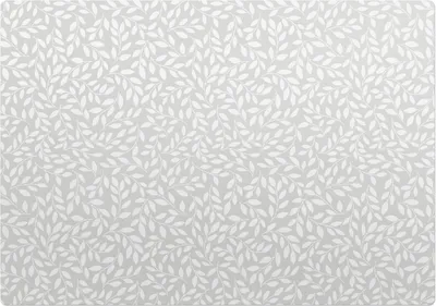 Produktbild von Blattmuster – Bodenschutzmatte – Rutschfest – Schutzmatte für Büro – Vinylmatte – Stuhlunterlage – 100 x 100 cm