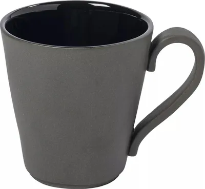 Productafbeelding van COSTA NOVA Lagoa Eco Gres beker met handvat, zwart
