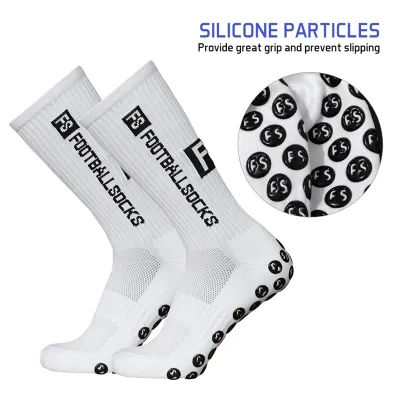 Zdjęcie produktu dla 3 pary skarpet piłkarskich Skarpety piłkarskie dla dorosłych mężczyzn Antypoślizgowe skarpety sportowe Sporty outdoorowe Bieganie Skarpety turystyczne