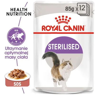 Produktbild von Royal Canin Feline Sterilised in Sosse, Adult, 85 g