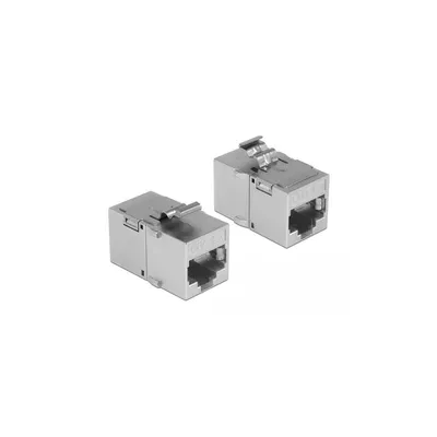 Imagen del producto de Delock 86408 DELOCK Keystone Modul RJ45 -> RJ45 Cat6A Metall Bu/Bu