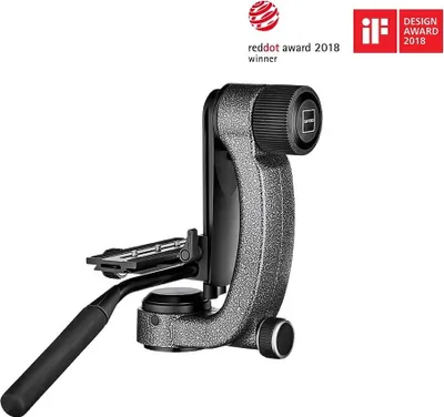 Produktbild von Gitzo GHFG1 Kardan-Kopf 8 kg Tragkraft Arca-Swiss-kompatibel 60 mm Basis Fluid-System für Naturfotografie