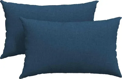 Obrázok produktu pre vidaXL Vankúše na pohovku 2 ks Modrá 50 x 30 cm látka