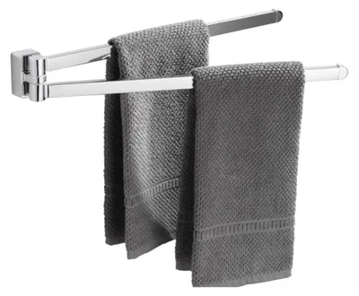 Produktbild von VDN Stainless Handtuchhalter - Handtuchständer Badezimmer - Chrom - Handtuchhalter - Drehbar - Hängend