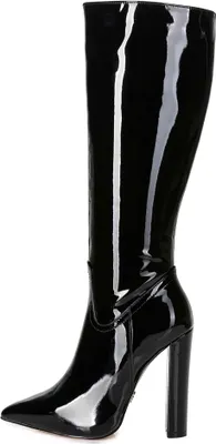 Produktbild von Giaro Stiefel in Übergrößen Schwarz  TAKEN BLACK SHINY große Damenschuhe