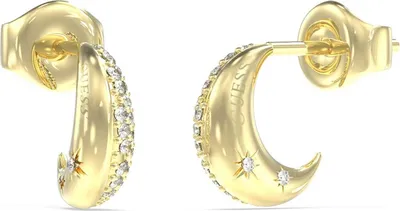 Obrázek produktu pro Náušnice kruhové Guess Gold Collection - žena