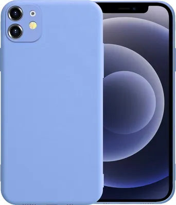 Produktbild von Apple iPhone 12 Round Edge TPU Case Hellblau
