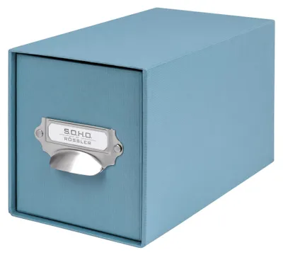 Image de Boîte à tiroirs pour CD Denim avec poignée