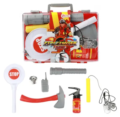 Immagine prodotto di Toi Toys Fire Fighter Brandweerkoffer met Accessoires 25x16x6cm