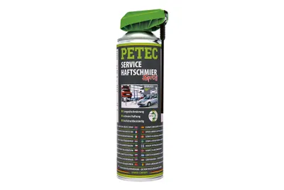 Produktbild von Petec Service Haftschmierspray Transparent  KFZ Schmiermittel  500ml 71550