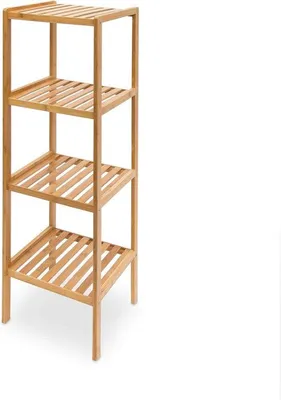 Produktbild von Famanu Badezimmerregal 4 Fächer modern - 110 x 34 x 33 cm