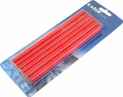 Obrázek produktu pro Tužka tesařská, sada 12ks, 180mm EXTOL-CRAFT