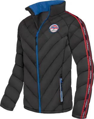 Productafbeelding van Nebulus Winterjas SKILL, herenmodel, warme outdoorjas, praktische en veelzijdige tussen- en winterjas, artikelnummer P5012 - heren, zwart, maat XXL