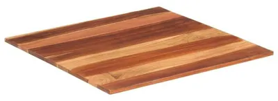 Zdjęcie produktu dla Blat stołu wykonany z litego drewna akacji, wymiary 70 x 70 cm